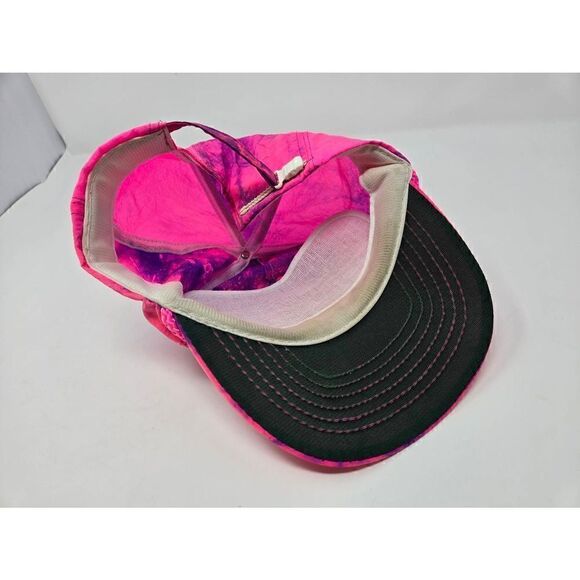 KNOXVILLE NATIONALS SPRINT CAR RACING IOWA 1993 PINK PURPLE TIE DYE HAT CAP - Picture 5 of 7